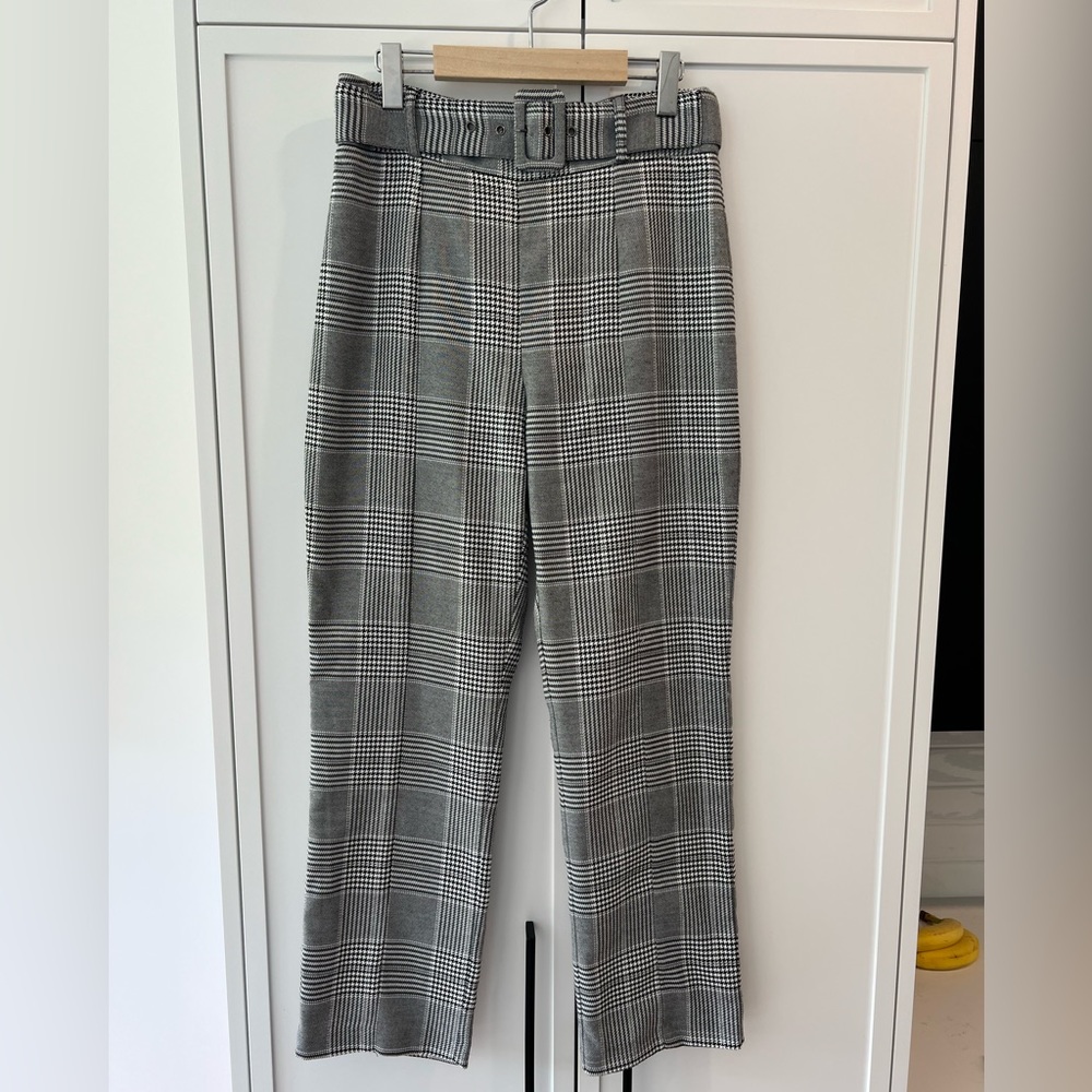 Bardot Women Plaid Dress Pants